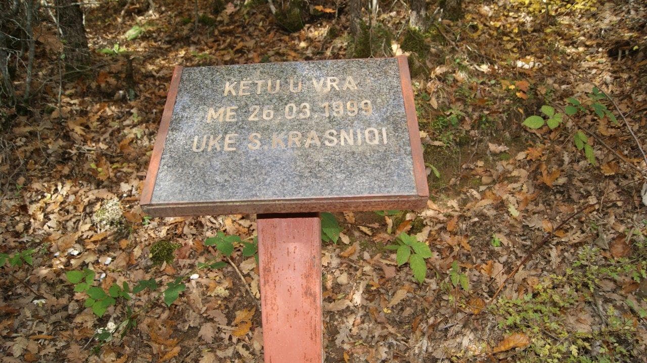Vendi i Rënies së Dëshmorit Ukë S. Krasniqi - Negroc, Drenas
