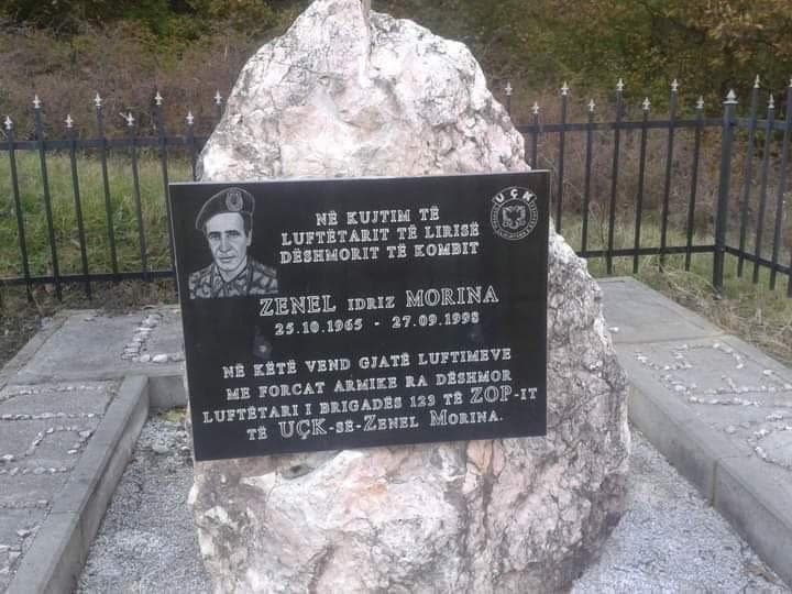 Vendi i Rënies së Dëshmorit Zenel Morina - Peqan, Suharekë