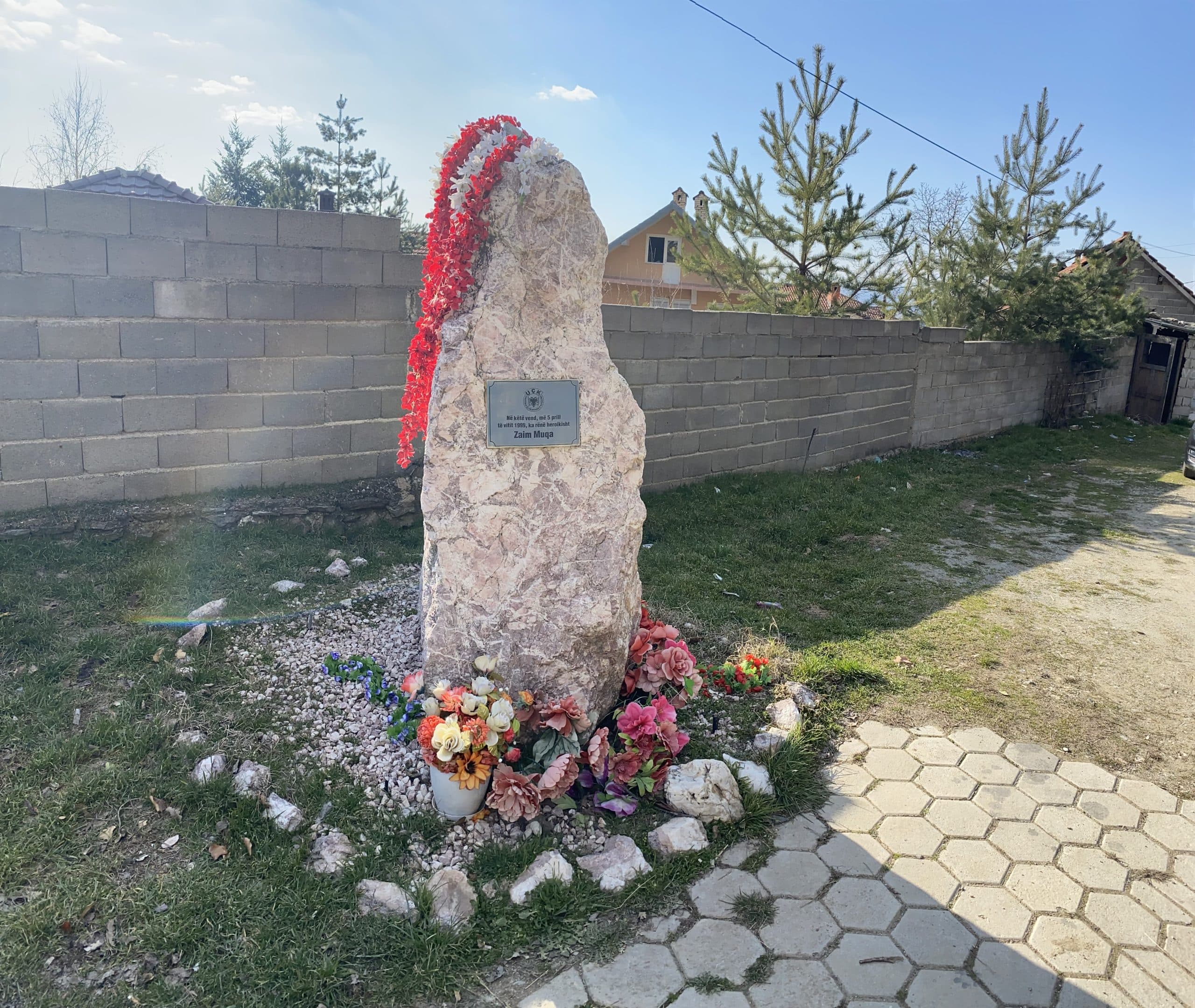 Vendi i Rënies së Dëshmorit Zaim Muqaj - Vraniq, Suharekë